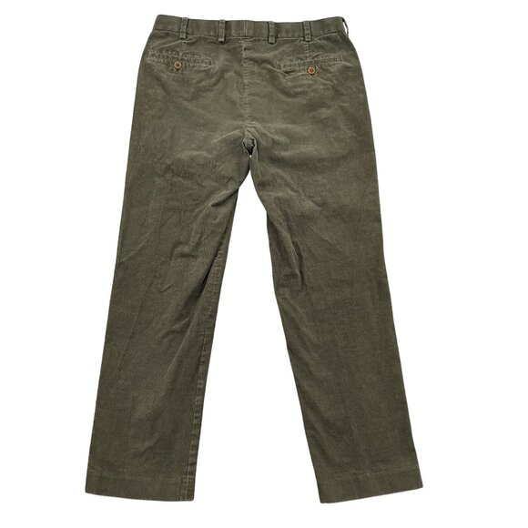 Brooks Brothers Corduroy Pants Mens 34x30 Clark Khaki - Picture 2 of 7